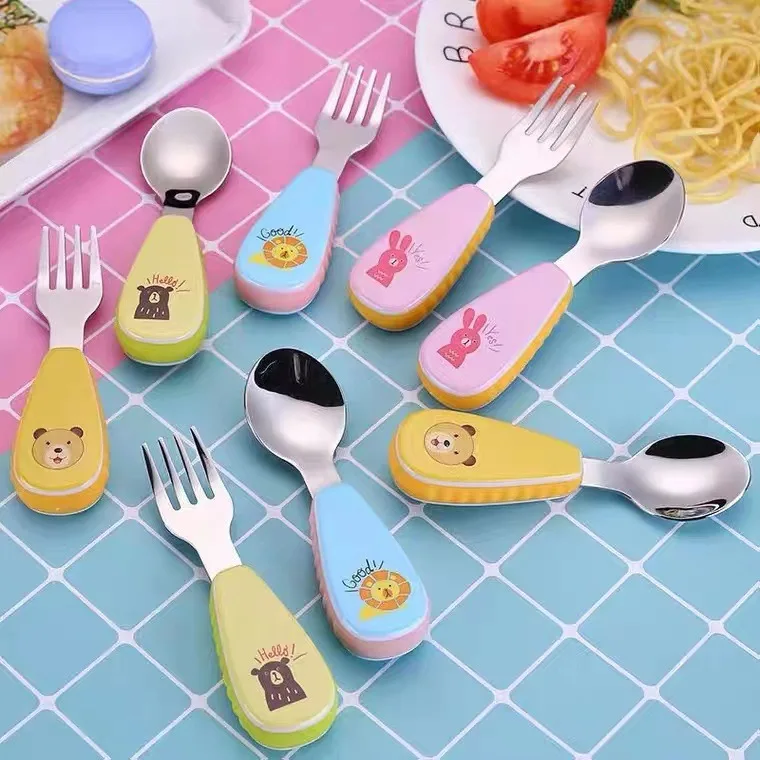 Baby Food Japan - 1 ensemble créatif en acier inoxydable