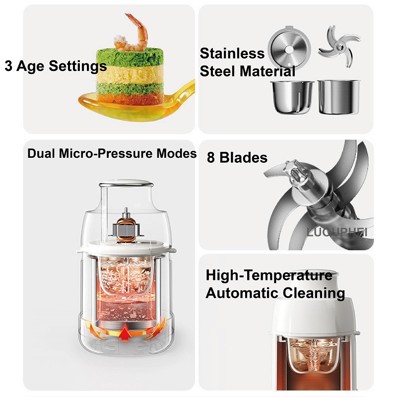 Robot culinaire pour bébé 220V - Baby Food Blender avis et prix