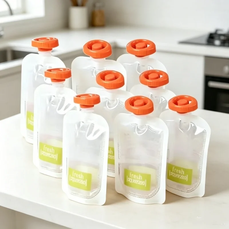 Pochettes d'alimentation bio p - Baby Food Pouches Reusable avis et prix