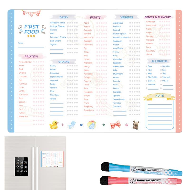 Liste de contrôle de suivi des - Baby Food Tracker avis et prix