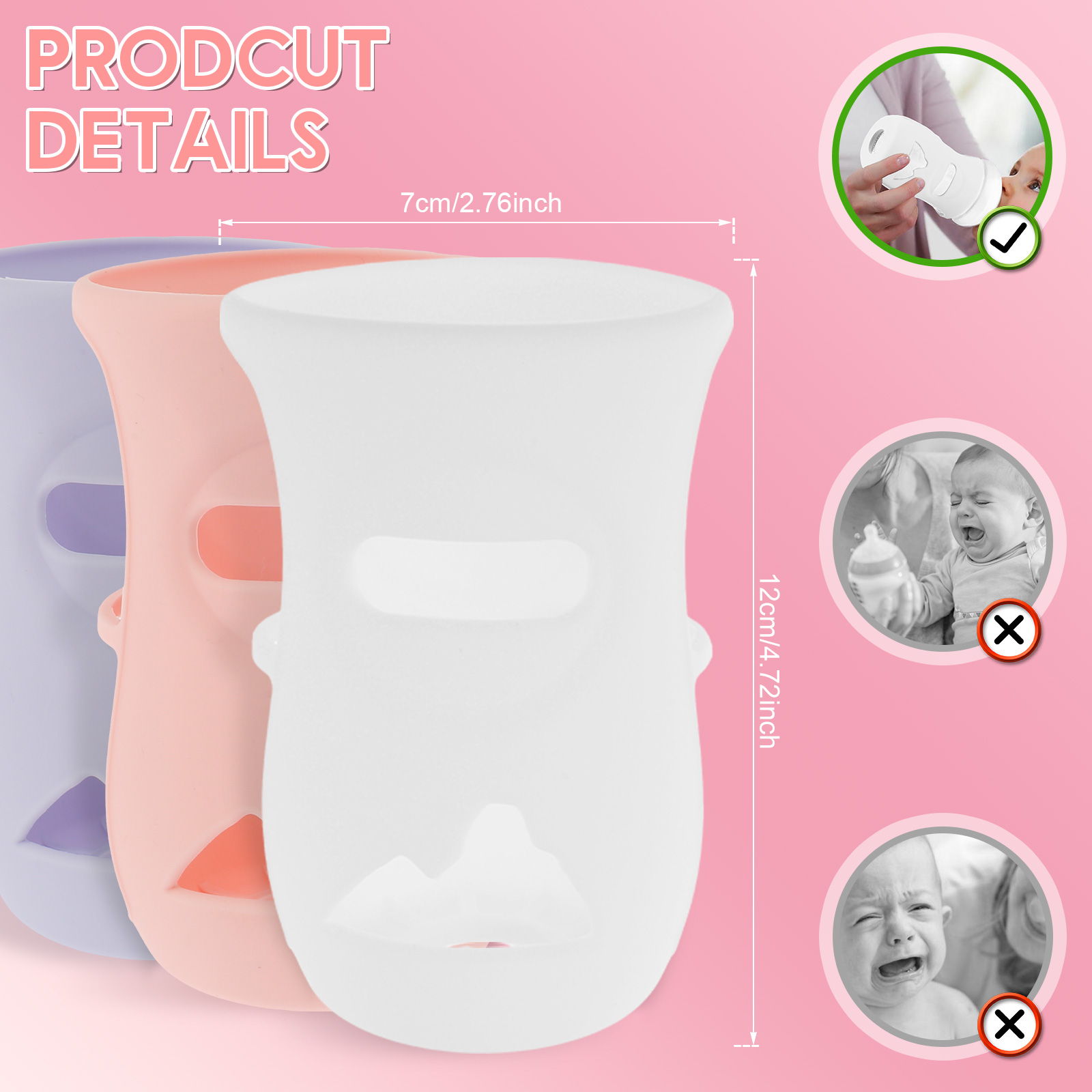Manchons en Silicone couvercle - Baby Food Storage avis et prix