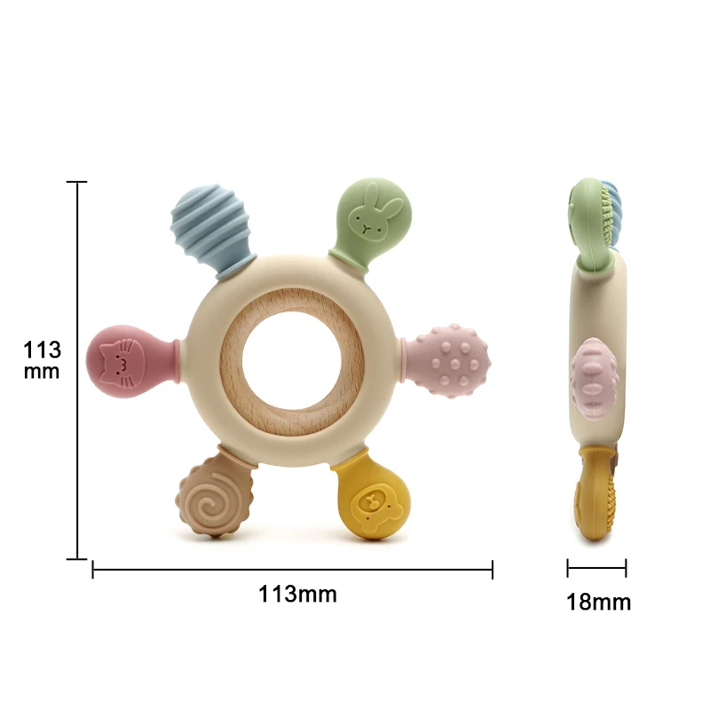 1 pièce Anneau de dentition en - Baby Food Year Old avis et prix