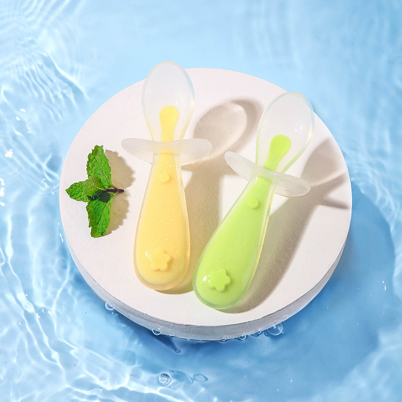 Cuillère en Silicone pour bébé - Baby Food Utensils avis et prix