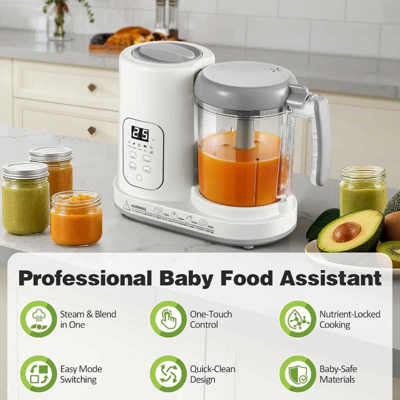 Robot Cuiseur Mixeur 4-en-1 po - Baby Food Blender avis et prix
