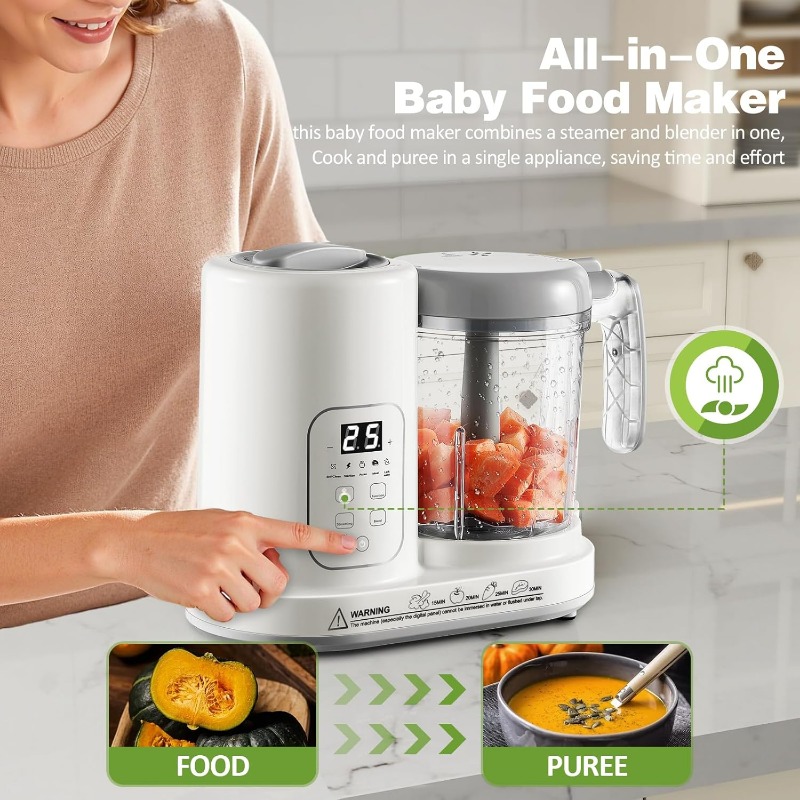 Robot Cuiseur Mixeur 4-en-1 po - Baby Food Blender avis et prix