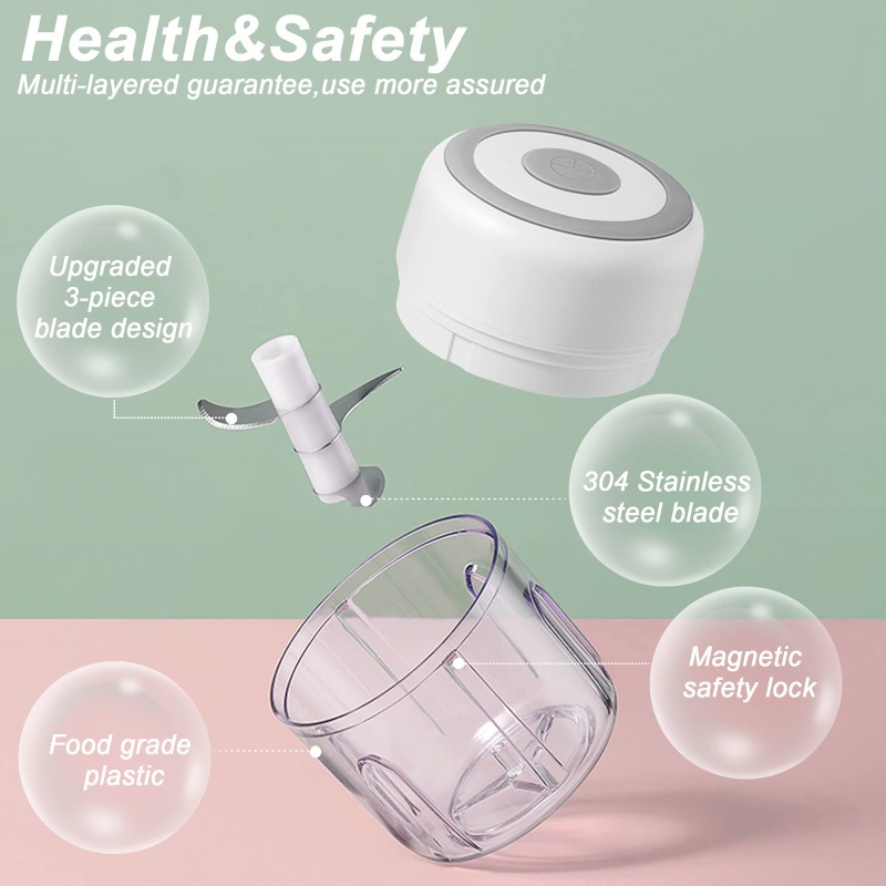Hachoir à ail électrique 250 m - Baby Food Grinder avis et prix