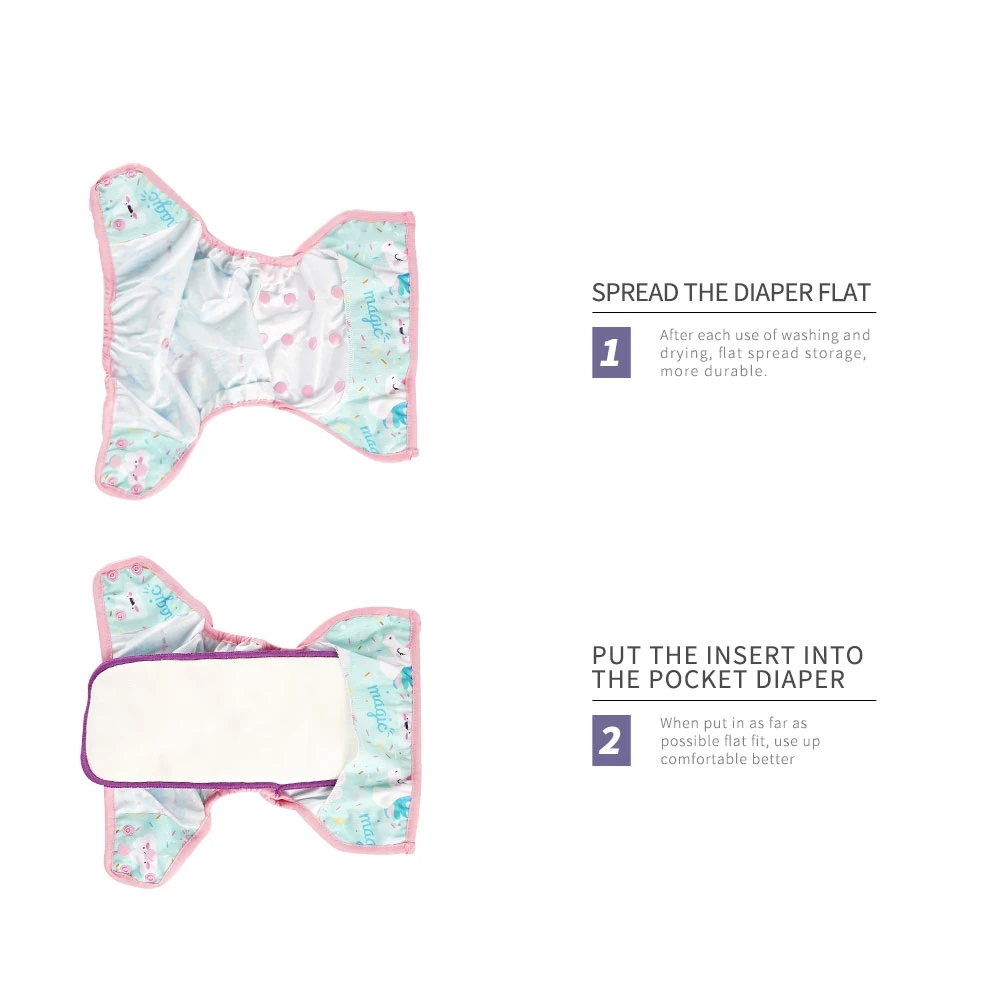 HappyFlute Inserts lavables ré - Pampers Diaper Premium Care avis et prix